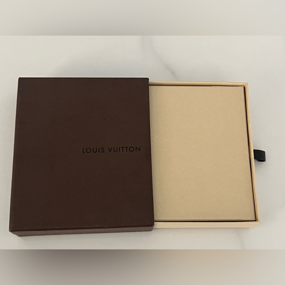 Vintage Louis Vuitton Brown Storage Box / Small Authentic